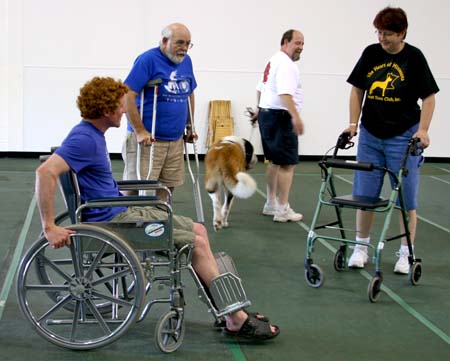 Kirk, Sid,  Kymm with Jake and Tim 