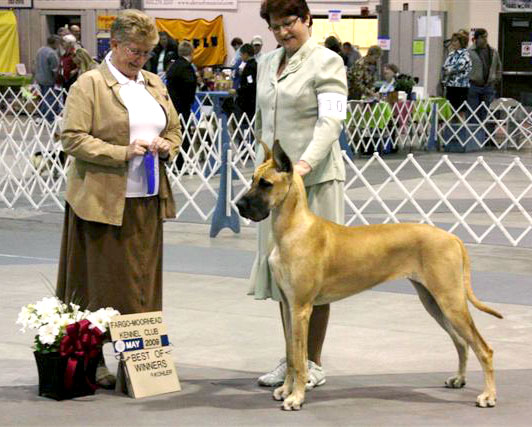 Emma going Winners Bitch in Fargo, May 09