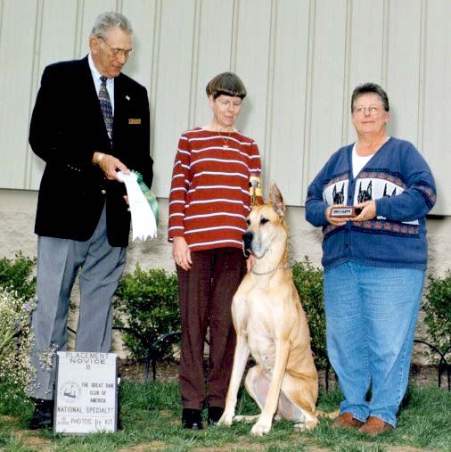 Zinka in Obedience at the National